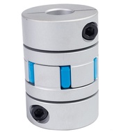 Plum Blossom Coupling Aluminum Alloy Elastic Servo Screw Rod Encoder Large Torque Star Coupling