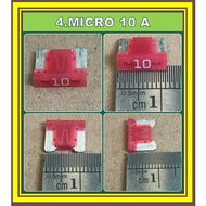 FUSE DX MICRO-SIKRING FUSE MICRO 10A PLUG-IN FUSE 10 A