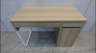 台北二手家具 推薦-IKEA 宜家 白橡色 書桌 電腦桌 辦公桌 學習桌 文書桌 工作桌 中山 信義 松山 傢俱 避風港