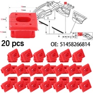 20PCS Car Insert Dash Panel Trim Clips For BMW E46 E65 E66 Interior Accessories