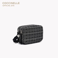 COCCINELLE กระเป๋าสะพายผู้หญิง รุ่น GLEEN MONOGRAM DENIM CROSSBODY BAG 150201 สี MUL.M.BLU/M.BLU