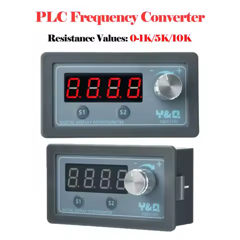 PLC Inverters Potentiometer Frequency Tester DC6-30V 0-1K/5K/10K Adjustable Resistor Adjustable Spee