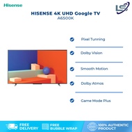 HISENSE 50" / 55" / 65" / 75" 4K UHD Google TV | 50A6500K / 55A6500K / 65A6500K / 75A6500K | Smooth Motion