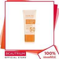 VENITA Anti-Acne Care Sunscreen SPF50 PA+++ ครีมกันแดด 30ml BEAUTRIUM บิวเทรี่ยม เวนิต้า