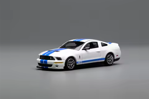 PreSale GreenLight × Motorhelix 1:64 GT500 Mustang Shelby Die-Cast Car Model Miniature Gifts