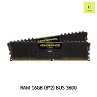 แรม VENGEANCE LPX 8*2GB Bus 3600 DDR4 สีดำ (VENGEANCE® LPX 16GB (2 x 8GB) DRAM 3600MHz C18 Black : CMK16GX4M2D3600C18) ประกันตลอดอายุการใช้งาน