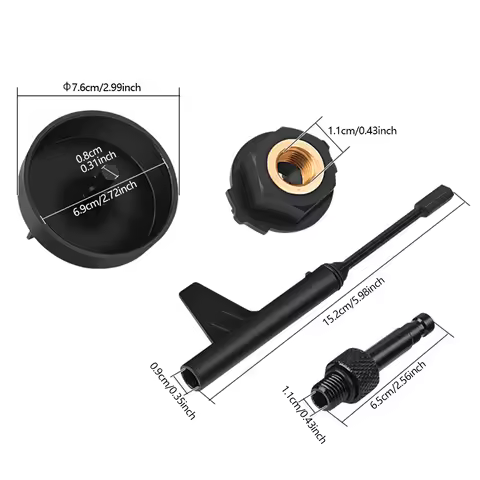 3/4Pcs Transmission Oil Filler Tool Kit Oil Change Tools for Mercedes Benz 725 0.9-Speed 9G-Tronic G