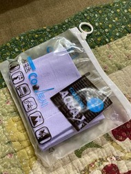 韓國進口送收納袋 AQUA 抗UV 冰絲袖套 超涼感 防曬袖套 3D抗UV 抗紫外冰涼巾 冰涼毛巾AQUAX