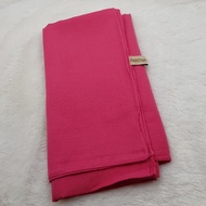 kerudung jilbab segi empat bahan PARIS VOAL PREMIUM anti letoy bisa untuk sekolah warna biru turkish