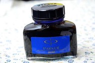 【上品名筆工藝坊】Parker 派克原廠 純藍色 Quink 非碳素 鋼筆墨水 57ml