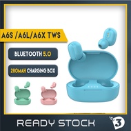 A6S /A6L/A6X Y113/E7S TWS Wireless Earphone HiFi Bluetooth 5.0 Voice control Sport Headset Stereo蓝牙耳