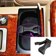 LOOKSHOW Car Interior Cup Holder Divider Insert For Toyota Landcruiser 200 Prado 120 55633-60040 Car