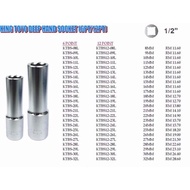 King Toyo Standard Chrome 6PT Socket Box 8mm-32mm