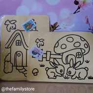 Sand Art Paper (Sand Painting)