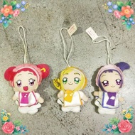 2001年DX2小魔女doremi磁鐵絕版BANDAI萬代春風桃子音符正版日版景品日本非賣品布偶絨毛娃娃玩偶掛飾吊飾小花