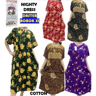 Baju batik tidur nighty wanita indonesia Batik high quality cotton（daster bobok xl）