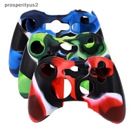 [prosperityus2] Wireless Controller For XBOX 360 Silicone Rubber Protective Skin Shell Case [sg]