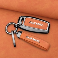 Metal Car Key Case Cover Fit For Haval H6 H2S M6 Plus Second Gen Dog F7 H9 Chitu H6 Key Holder Prote