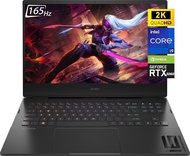 OMEN HP Gaming Laptop 2023 Newest, 16.1" 2K QHD 165Hz Display, Intel Core i9-12900H (Up to 5 GHz, 14 cores), 16GB DDR5 RAM, 1TB SSD, NVIDIA GeForce RTX 3060 Graphics, Wi-Fi 6, Windows 11 Home