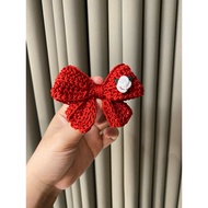Mini Bow Ribbon Ribbon Hair Clip/ Hair Decoration/ Hair Clip Flower Ribbon Clip/