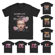 Men's T-Shirt Manipulate Mansplain Malpractice House MD Casual Pure Cotton Tee Shirt Short Sleeve T