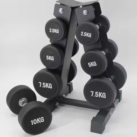 Hot Sale Dumbbells 10kg 15kg Weights Dumbbell Solid Cast Iron Round Dumbbell Set for Sales