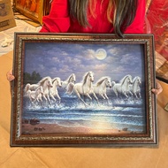 Photo Frame 8 Horse Views Home Decoration Shop Gift Souvenir Retirement Give As Gifts For Various Oc