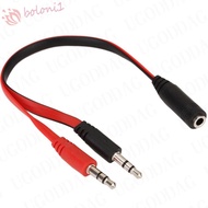 [READY STOCK] 3.5 Jack Audio Splitter Cable, 1 Male To 2 Female 1 Female To 2 Male, Portable Audio Cable Adapter Cord Stereo for Headphone/Earphone/ Computer/