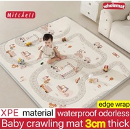 Baby PlayMat 3cm thick XPE material household foam carpet Double sided pattern 爬爬垫宝宝地垫