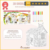 3D Doodle House - Jungle House
