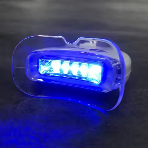 Blue Light Relief Toothache Therapy with Gum Disease Treatment Periodontal Treatment Oral Care Red L