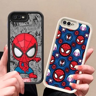 Z-17 Spiderman Silicone Case for OPPO A3S Realme C2S C2 A1K A12E