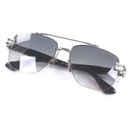 全新未使用DITA Grand-EVO One 雙樑太陽眼鏡 (DTS138-A-03)，銀黑色，57 碼，16-145 度數，可搭配近視鏡片，日本製造，男士款，原價：¥141,900