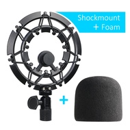 Shock Mount with Foam Windscreen for Blue Yeti and Yeti Pro Mic