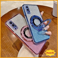Casing Vivo Y72 5G Y52 5G Y73 Y51 Y31 Y36 5G Y27 5G Folding Stand Phone Case