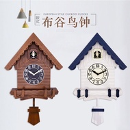 NEW Cuckoo Wall Clock Time Reporting Creative Fashion Birds Chirp Clock Cuckoo Bird Children's Clock