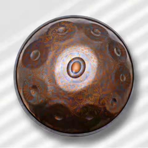 9 Tone Meditation HandPan 10 Tones Nitrided Steel Handpans 12 Tone Adult Beginners HandPan Professio