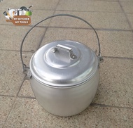 22cm-40cm Aluminium cooking Pot / Sarawak pot/Soup pot/Curry pot/Chicken Pot/Periuk Soup