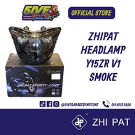 LAMPU ZHIPAT LED HEAD LAMP Y15ZR/LC135 V1 V2 V3 V4 V5 V6 V7/SYM VF3i (DIRECT CURRENT)