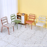 Leisure Outdoor Balcony Iron Table Chair Table Chair Outdoor Milk Tea Shop Cafe Combination Dining C