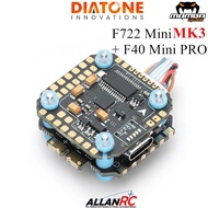 Diatone MAMBA Basic (20X20) F722 Mini MK3 Betaflight FC & F40 Mini Pro 40A 2-6S BLHeli_S Dshot300/60