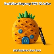 【High quality】For SonicGear Earpump TWS 12 Active Case Cute Anime cartoon styling Soft Silicone Earphone Case Casing Cover NO.3