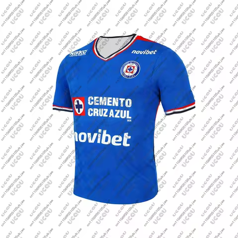2025-26 Men Kids Boys Male Adult Home Soccer Game C-Cruz A-Azul Sports Away Breathable Football Jers