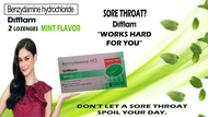 AUTHENTIC DIFFLAM MINT (2 LOZENGES)