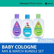 [Bundle of 3] Johnson�s Baby Cologne Bundle Set [Mix & Match] 125ml