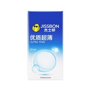 Jesbon High-Quality Ultra-Thin Condom 10pcs Condom Condom Condom Plan Biological Products Male byt04