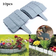 10pcs Flexible Lawn Edging Border Fence Garden Grass Edge Wall