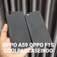 Soft Case Silicone Oppo A59 Oppo F1S A59 Black Matte Black