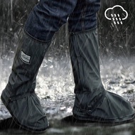Waterproof shoe cover with elastic band rainproof shoe cover motorcycle travel camping anti slip rub