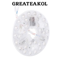 GREATESKOL LED Retrofit Light Kit, Dimmable 15 Watts Ceiling Fan LED Light, 3 Color Temperatures 5.3